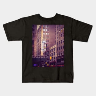 Seventh Ave, Garment District, Manhattan, NYC Kids T-Shirt